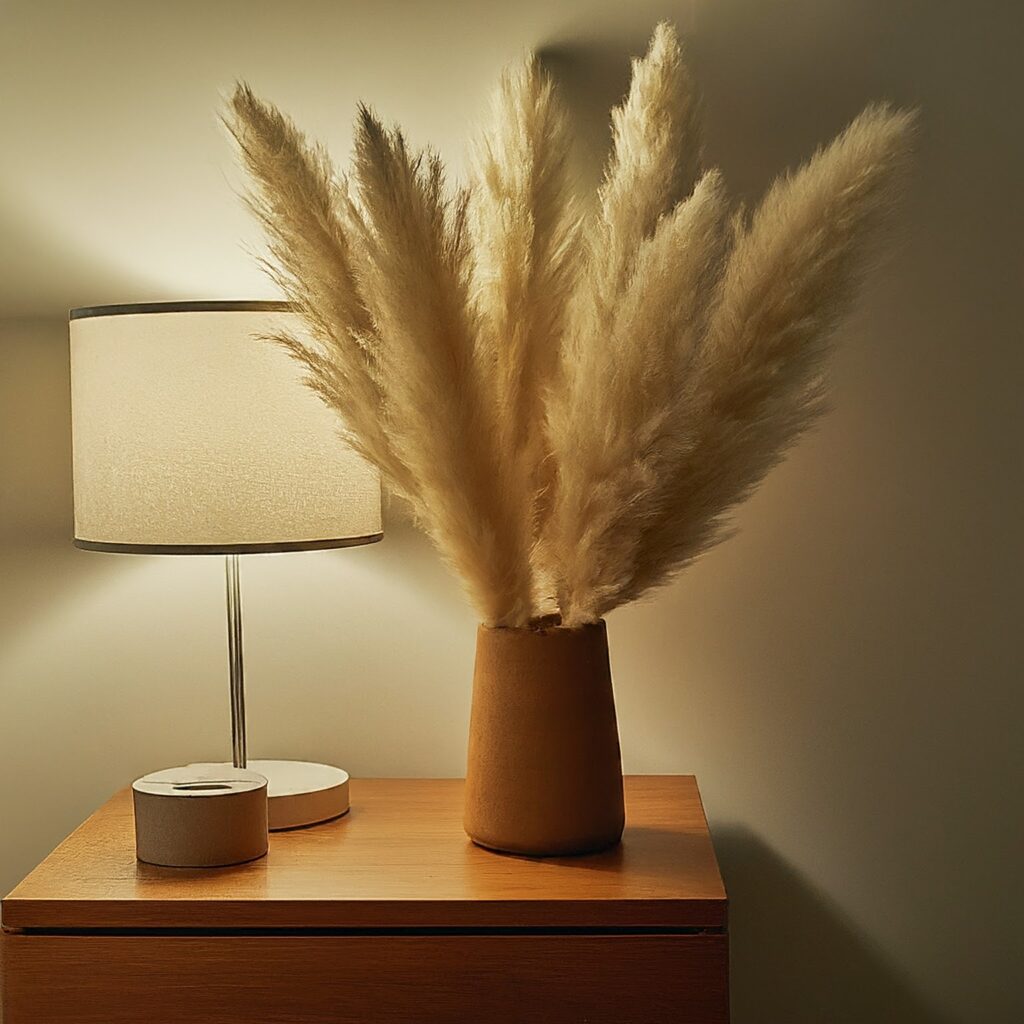 Pampas Grass In Bedroom