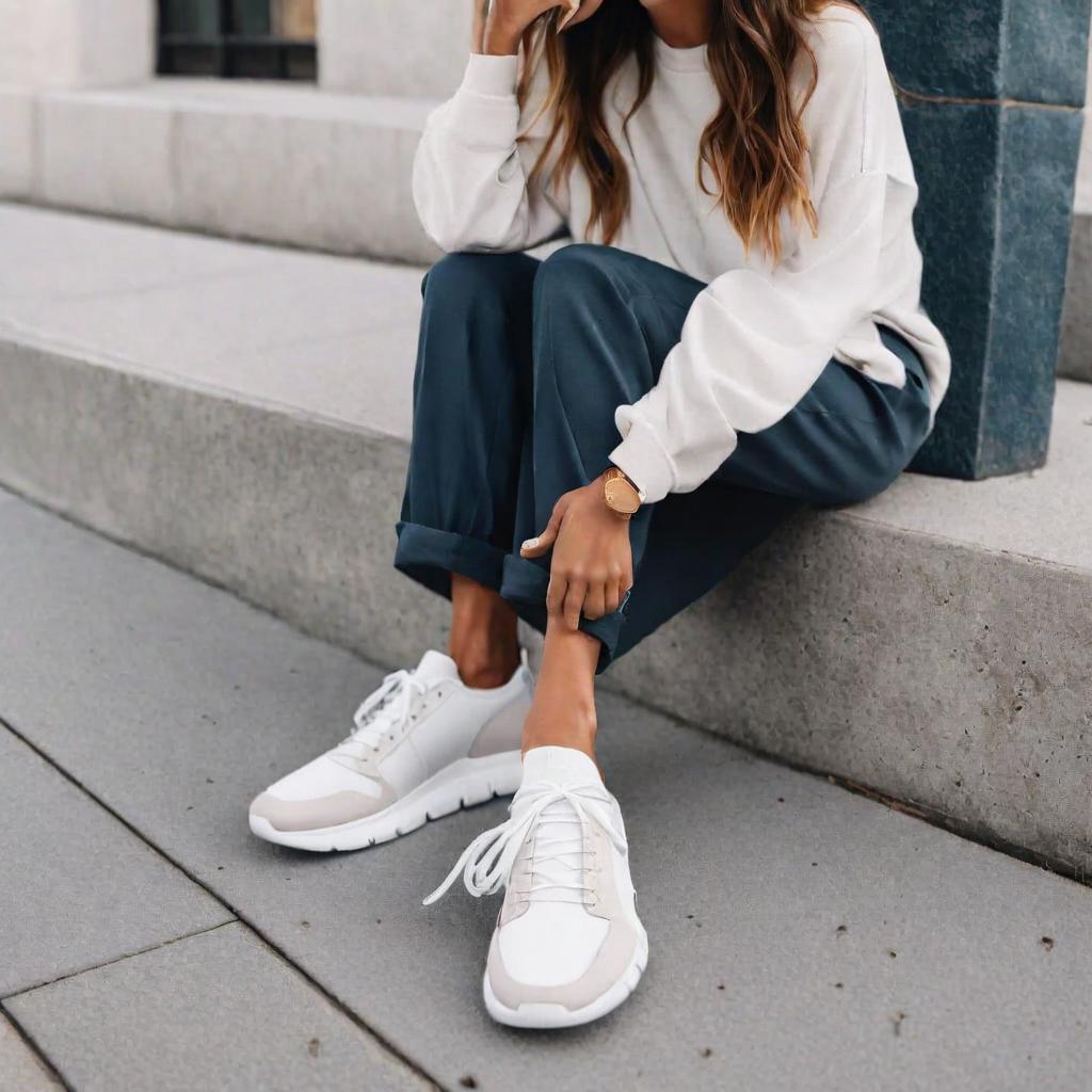 On Cloud Shoes paired with casual outfits to showcase versatility.