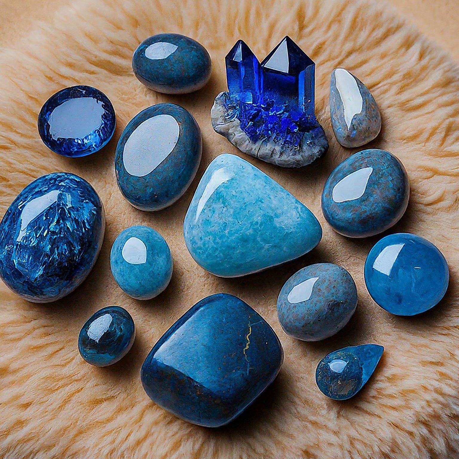 Blue Crystals